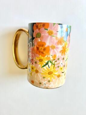 Rifle Paper Co Marguerite Flowers Mug